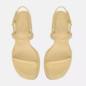 Vince Pale Yellow Slingback Sandals
